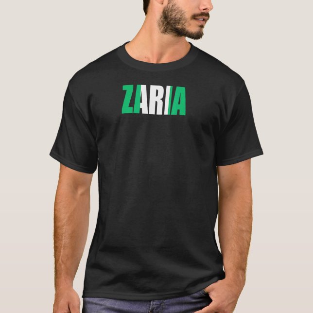 Zaria für Männer Frauen Jugend Nigerias T-Shirt (Vorderseite)