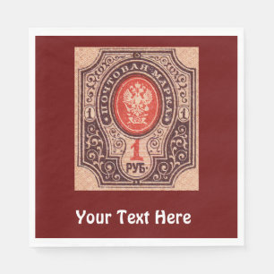 Zarisches Russland Post Serviette