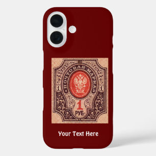 Zaristische russische Post iPhone 16 Hülle