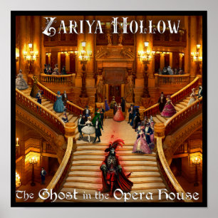 Zariya Hollow Ghost in einem Poster des Opernhause