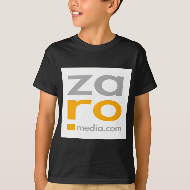 ZARO Logo-Waren im Weiß T-Shirt (Vorderseite)