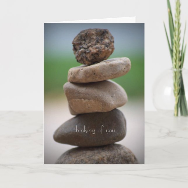 zart ... denken Sie an Sie Karte (Vorderseite)