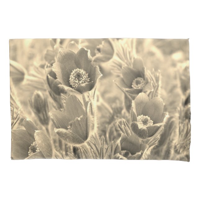 Zarte Blumen  Kissenbezug (Vorderseite)