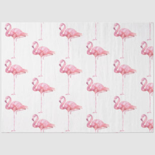 Zarte Flamingo-Serie Design 1 Seidenpapier