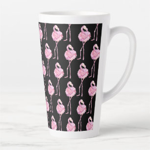 Zarte Flamingo-Serie Design 3 Milchtasse