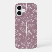 Zarte florale rosa-mauve Gartennatur