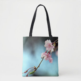 Zarte florale rosa und blaue - Tote