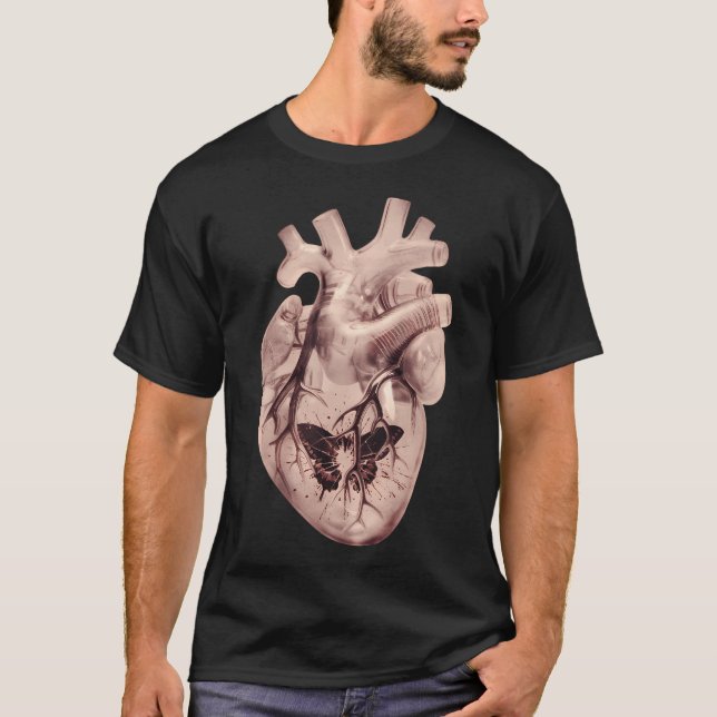 Zarte Fraktur T-Shirt (Vorderseite)
