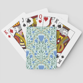 Zarte Kornblumen Spielkarten