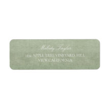 Zarte Pastell-Sage-Grün-Hochzeit