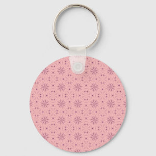 Zarte rosa Pixel Schlüsselanhänger