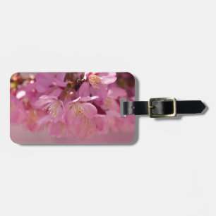 Zarte rosa Sakura-Kirschblüten Bouquet Gepäckanhänger