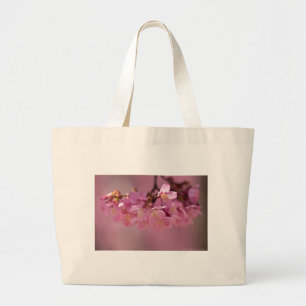 Zarte rosa Sakura-Kirschblüten Bouquet Jumbo Stoffbeutel
