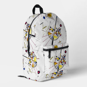 Zarte Spannung #85 - Wassily Kandinsky Bedruckter Rucksack