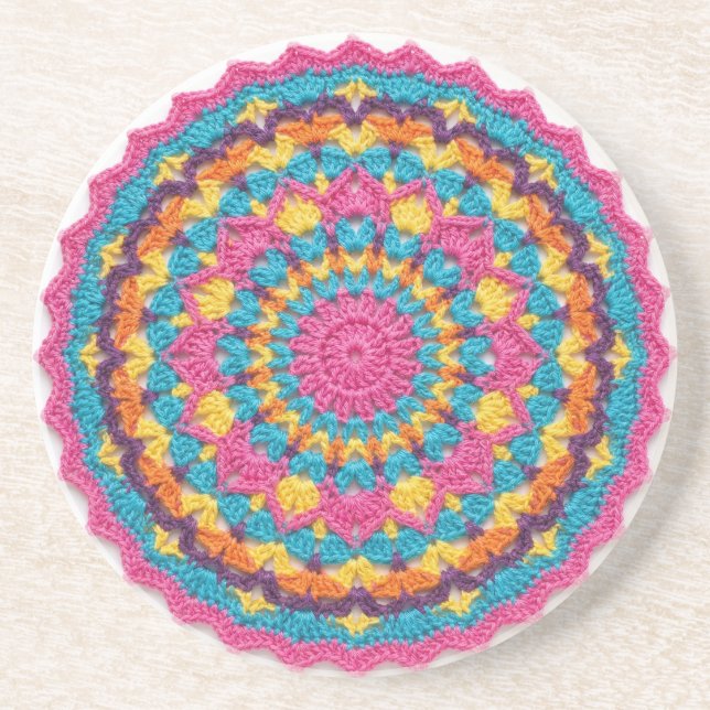 Zarte Spitze Getränkeuntersetzer (Vorne)