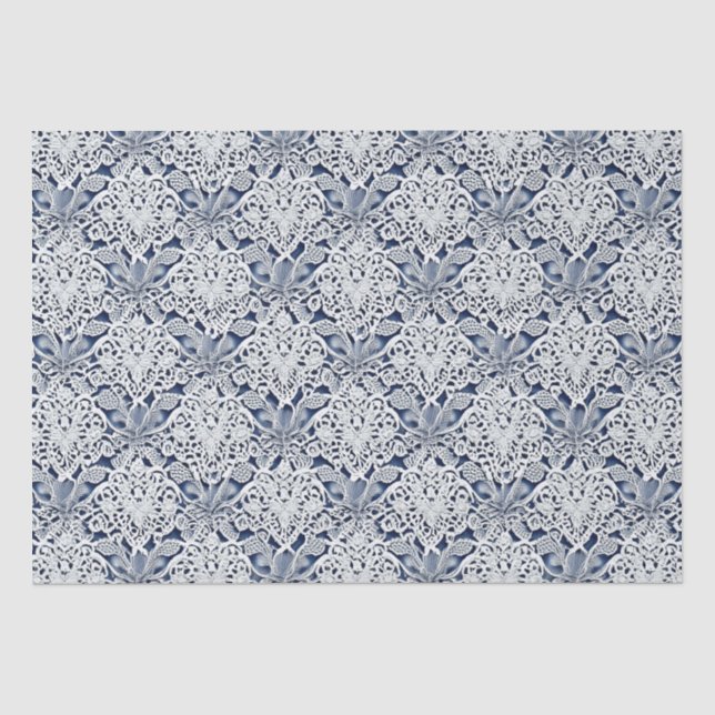 Zarte Spitze Seidenpapier (Vorderseite)