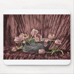 Zarte Tulpen Mousepad