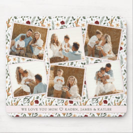 Zarter Blumenstrauß Muttertag Mousepad