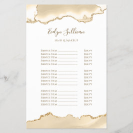 zarter Pfirsichpreis-Flyer Flyer