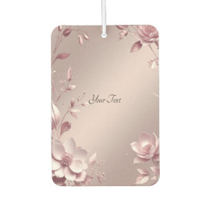 Zarter rosa floraler Luftverbesserer Autolufterfrischer