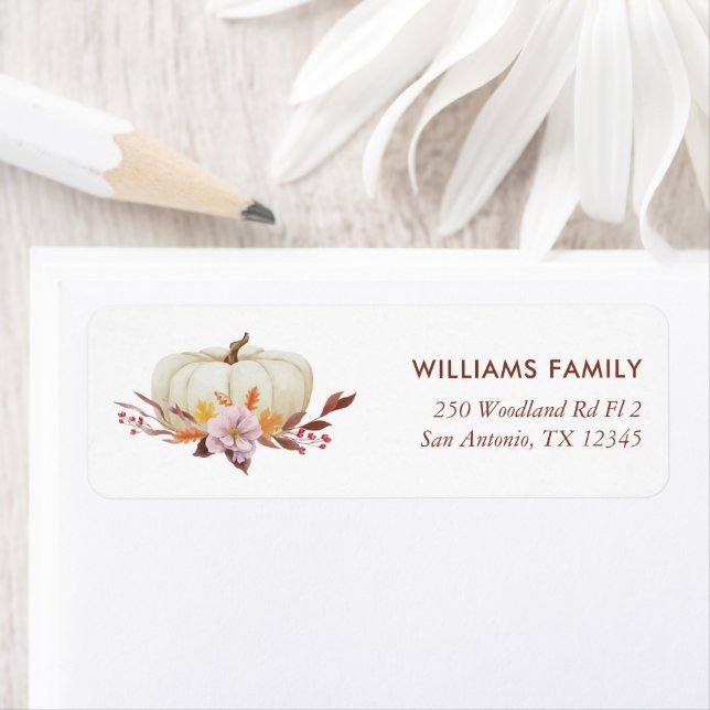 Zarter Wasserfarben-Herbstpumpen (Insitu)