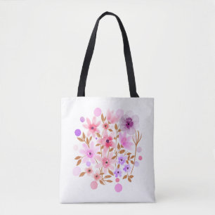Zartes Blumenbouquet-Wasserfarb-Ästhetik