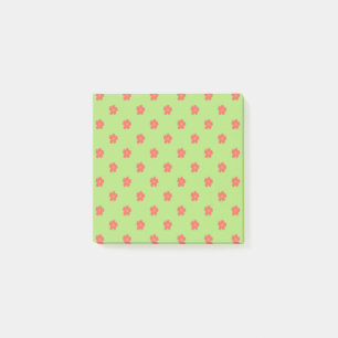 Zartes Blumengewebe Post-it Klebezettel