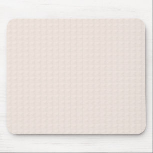 Zartes cremefarbenes monochrom  mousepad