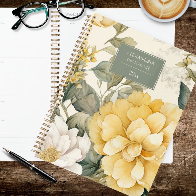 Zartes Floral Planer (Von Creator hochgeladen)