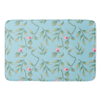 Zartes florales Spun Sugar Floral Bath Mat Badematte
