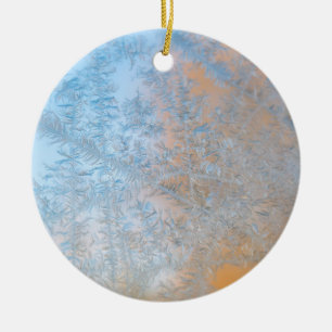 Zartes Frostmuster, Wisconsin Keramikornament