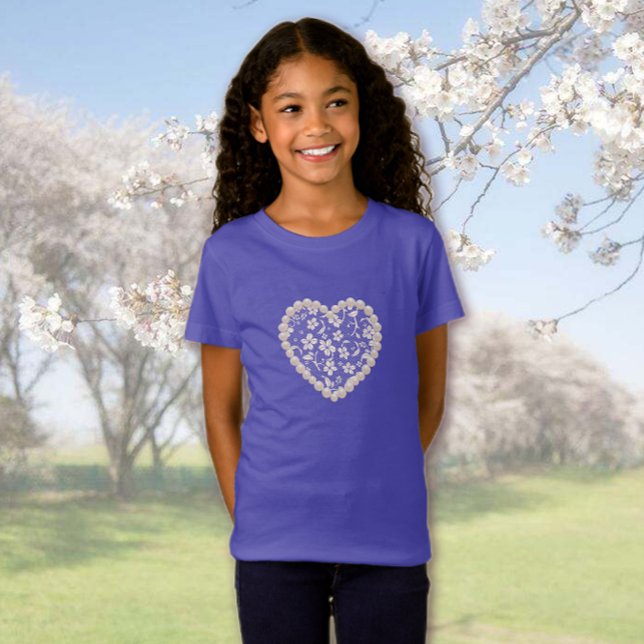Zartes Herz T-Shirt (Von Creator hochgeladen)