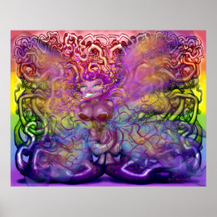 Zartes Pixie Rainbow Magic Poster