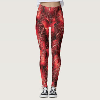Zartes Rot Leggings