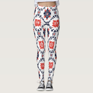 Zartes slawisches Muster Leggings
