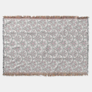 Zartes Vintage-Muster Decke