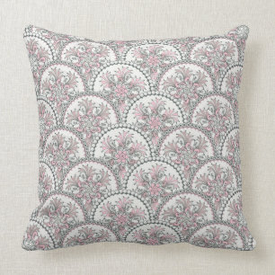 Zartes Vintage-Muster Kissen