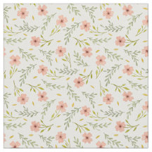 Zartes Wasserfarben-Blumenmuster in Pastell