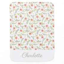 Zartes Watercolor-Blumen-Pastell-Muster