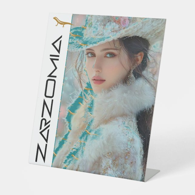 ZARZOMIE SOCKELSCHILD (Vorderseite)