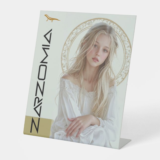 ZARZOMIE SOCKELSCHILD (Vorderseite)