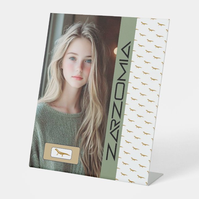 ZARZOMIEN PEDESTALES SIGN SOCKELSCHILD (Vorderseite)