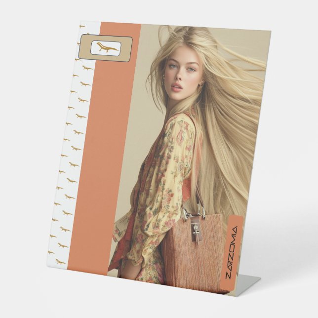 ZARZOMIEN PEDESTALES SIGN SOCKELSCHILD (Vorderseite)