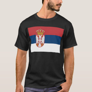 Zastava Srbije, serbische Flagge T-Shirt