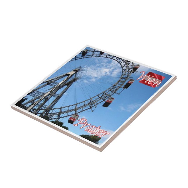 zAT014 WIEN PRATER Österreich, Fliese (Seite)