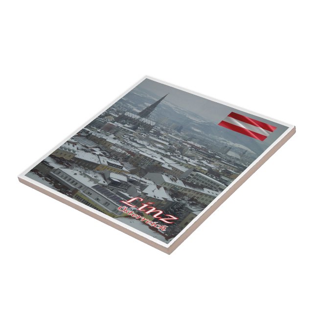 zAT016 LINZ Österreich, Fliese (Seite)