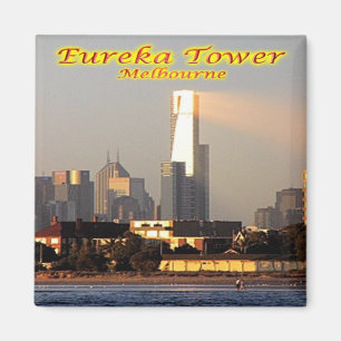zAU053 MELBOURNE, EUREKA TOWER, Australien, Kühlsc Magnet