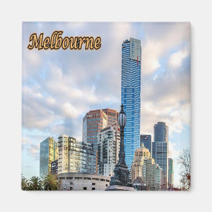 zAU057 MELBOURNE, Skyline, Australien, Kühlschrank Magnet