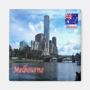 zAU072 MELBOURNE, Australien, Ozeanien, Kühlschran Magnet