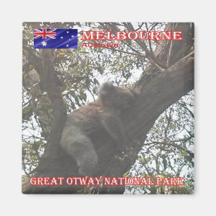 zAU074 MELBOURNE, Great Otway, Australien, Kühlsch Magnet